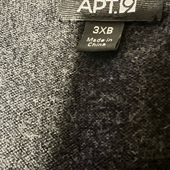 APT.9 Argyle Sweater Men's SZ. 3XB - Picture 4 of 5